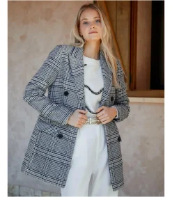 Blazer Cuadros Hatty