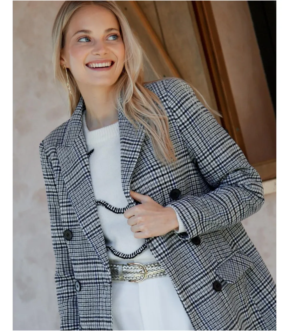 Blazer Cuadros Hatty