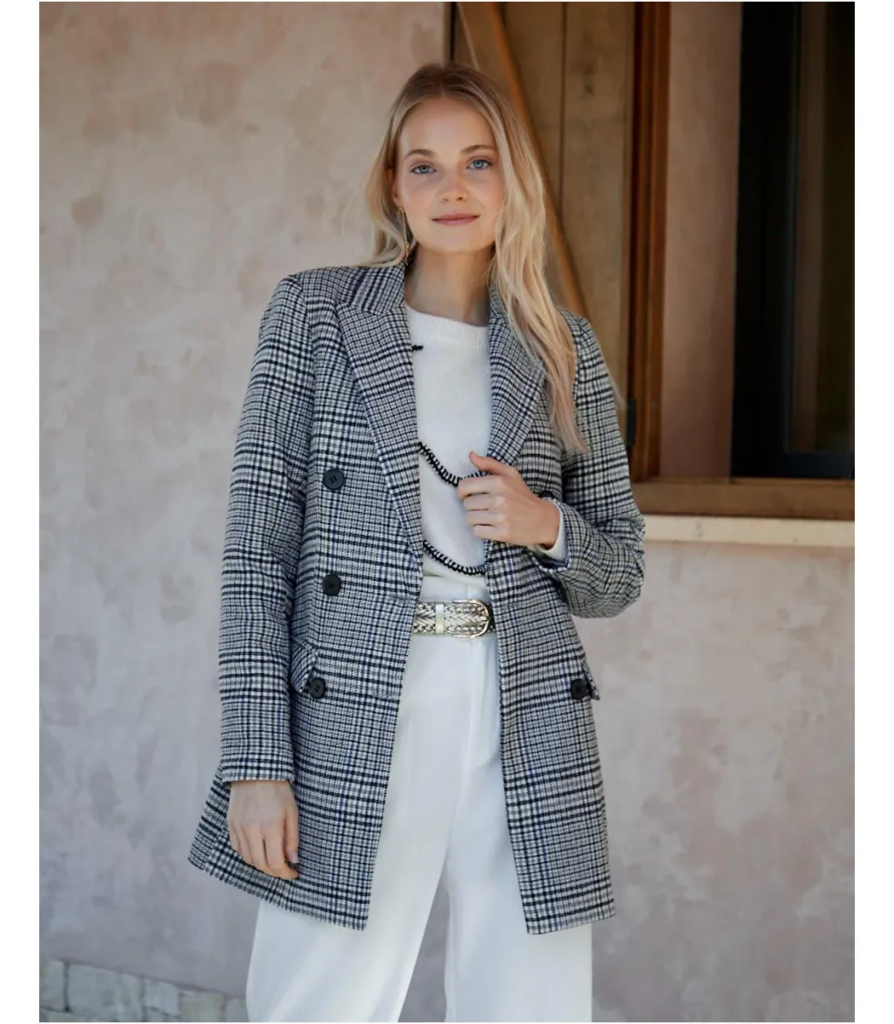Blazer Cuadros Hatty
