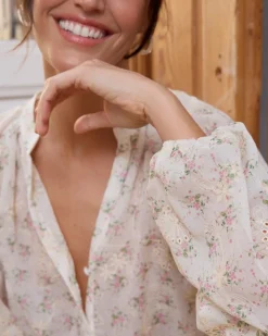 Blusa Bordada Mini
