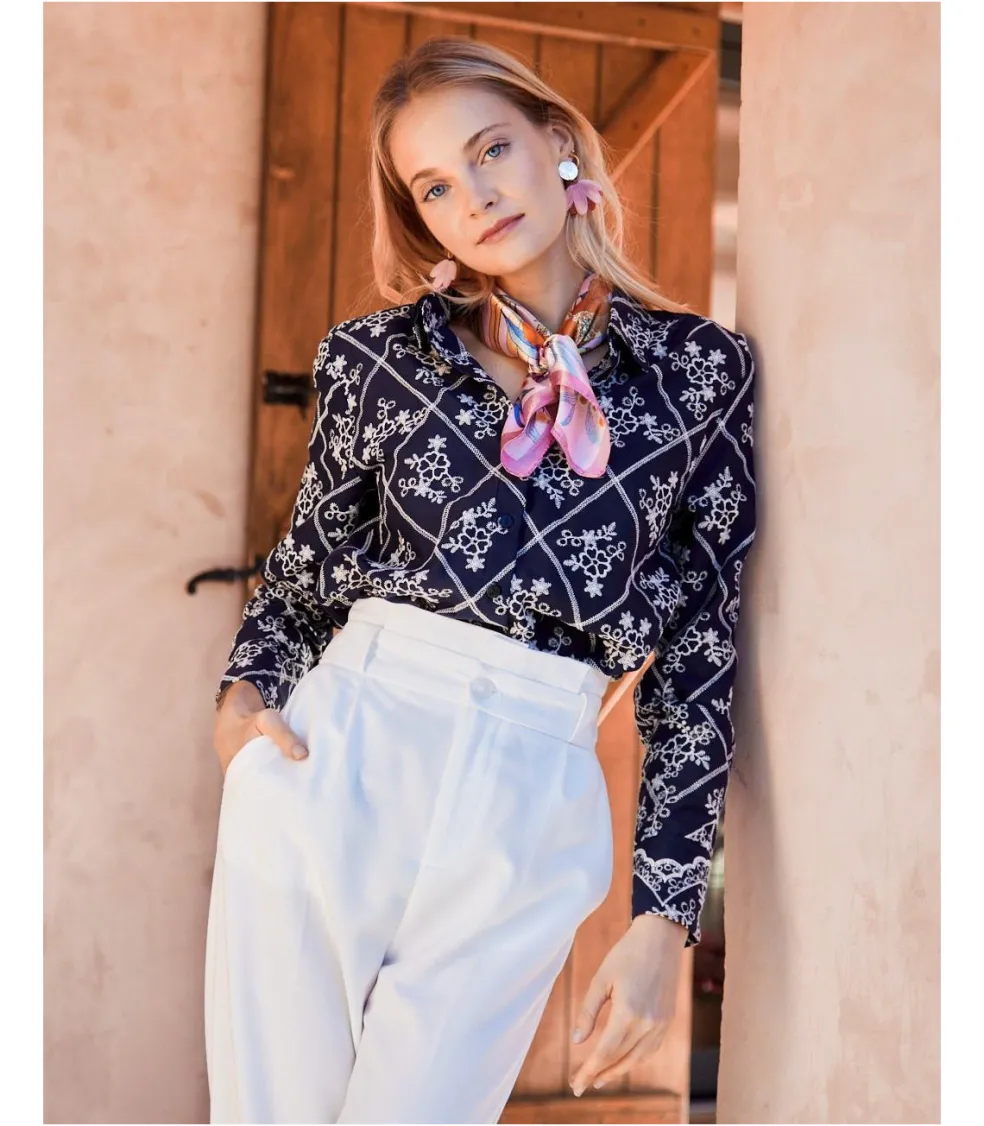 Blusa Bordados Aixa