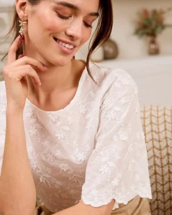 Blusa Bordados Chandra