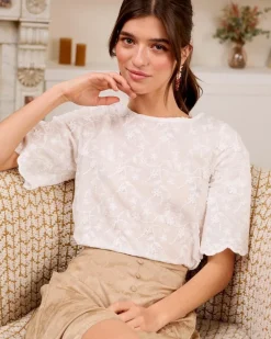 Blusa Bordados Chandra