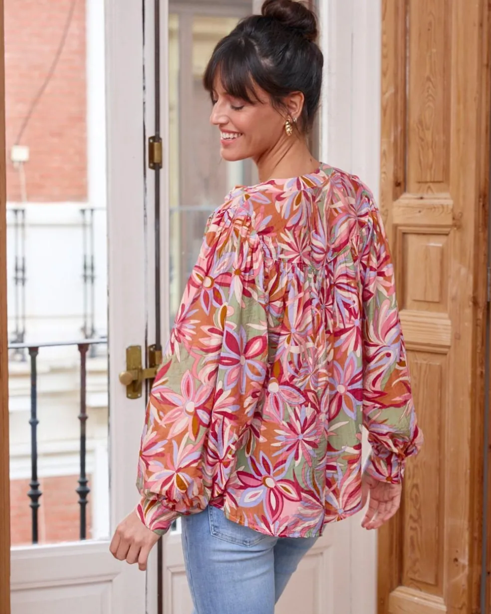 Blusa Estampada Angeline