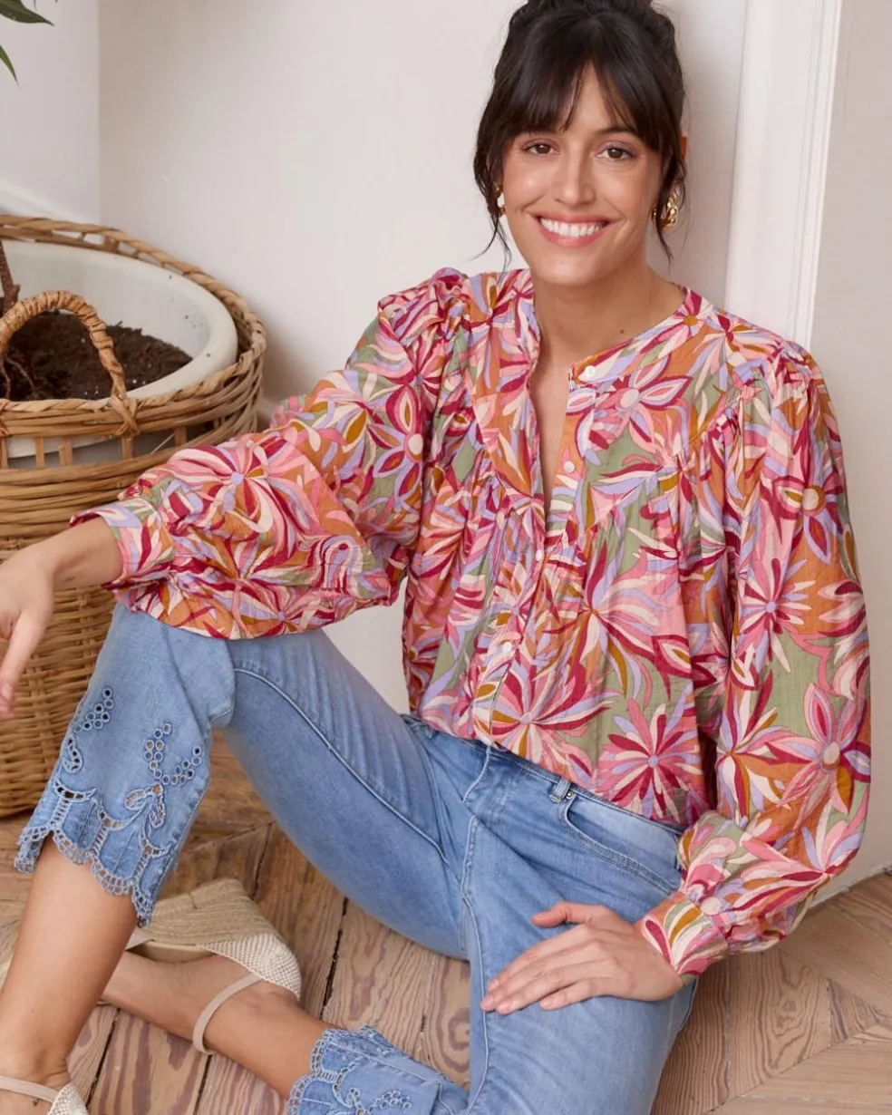 Blusa Estampada Angeline