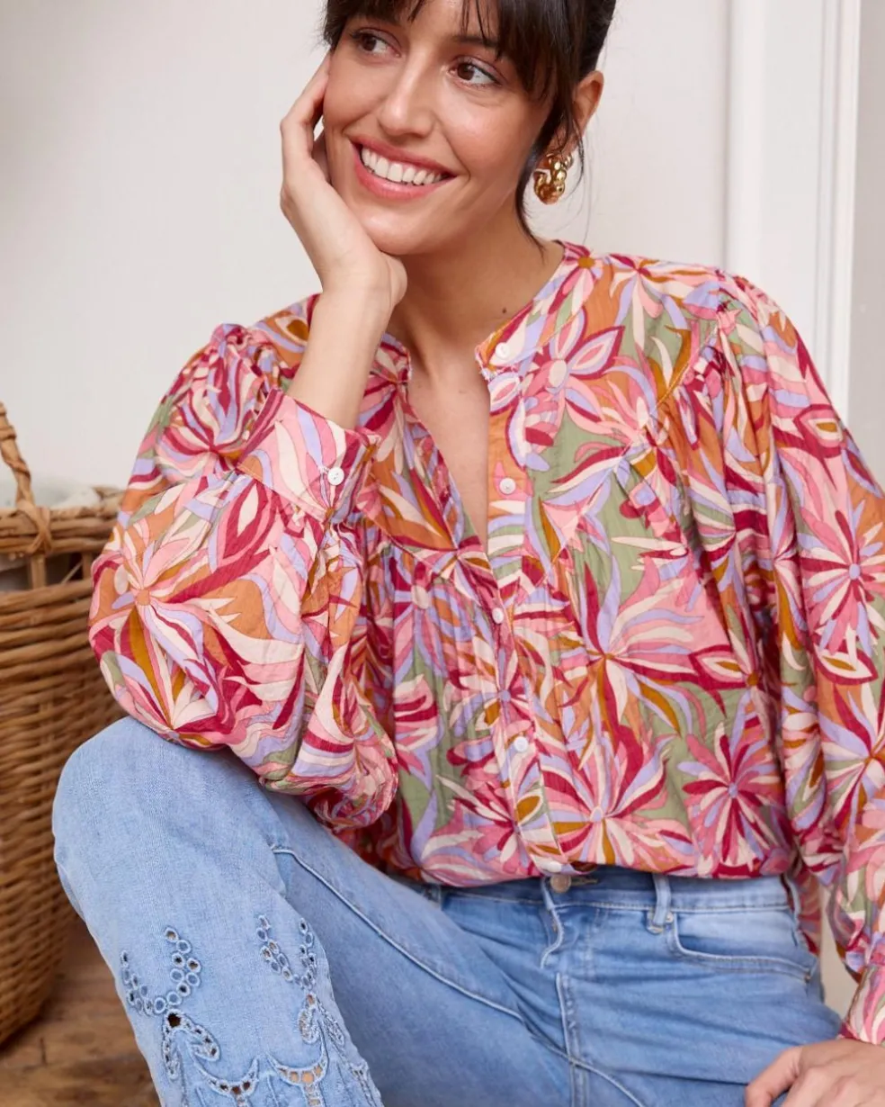 Blusa Estampada Angeline