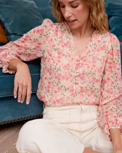 Blusa Flores Rosay