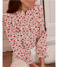 Blusa Flores Volania
