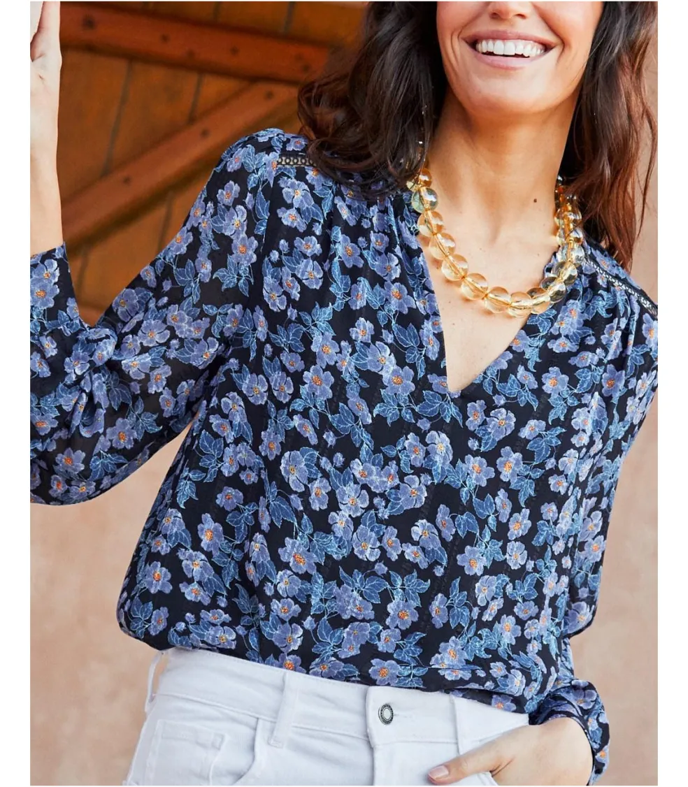 Blusa Flores Xeima