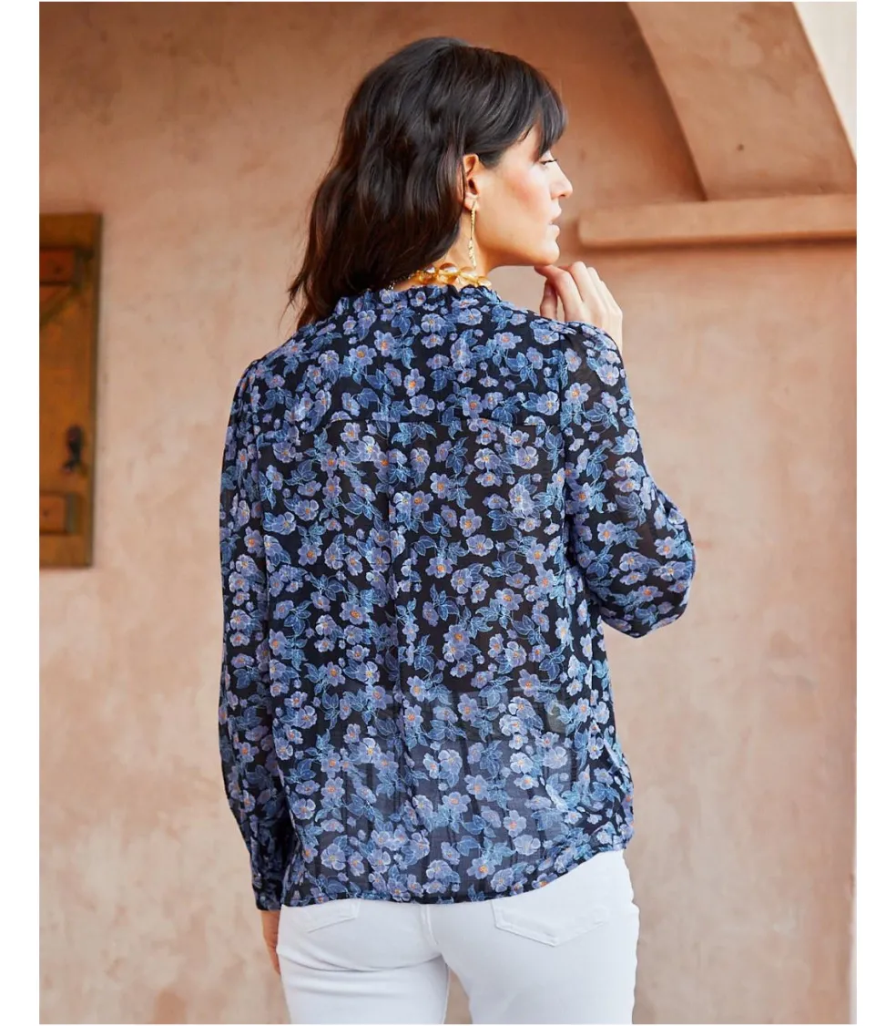 Blusa Flores Xeima