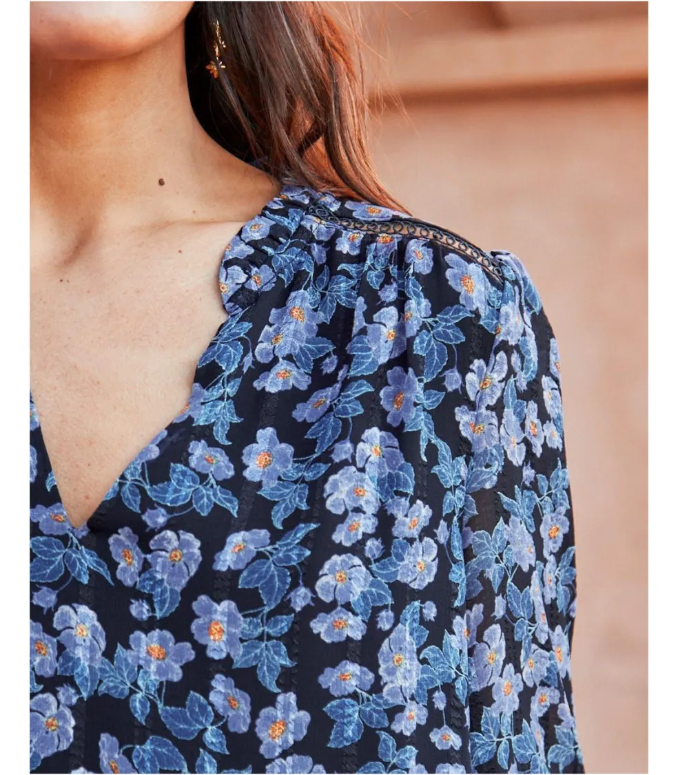 Blusa Flores Xeima