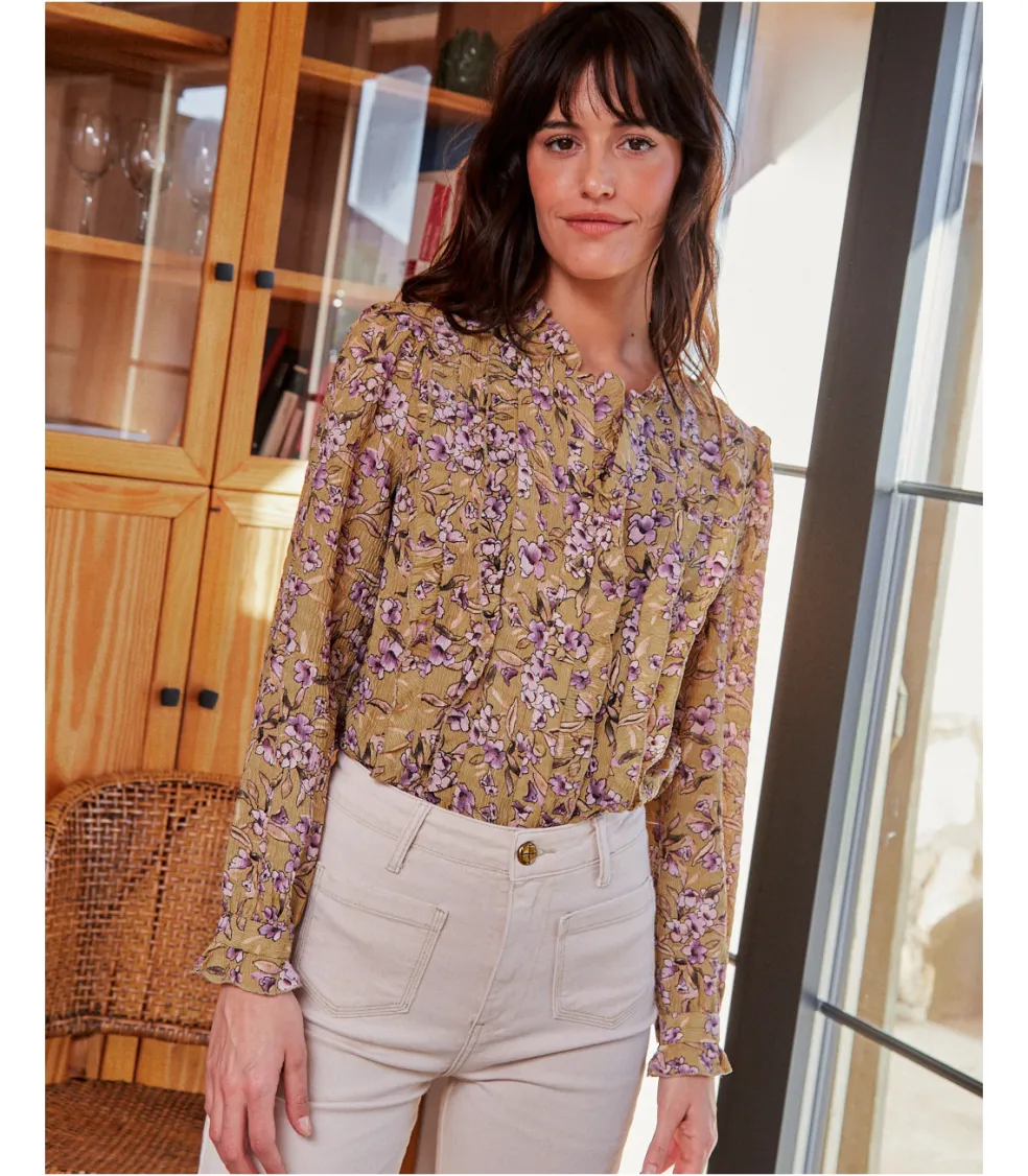 Blusa Volantes Berenice