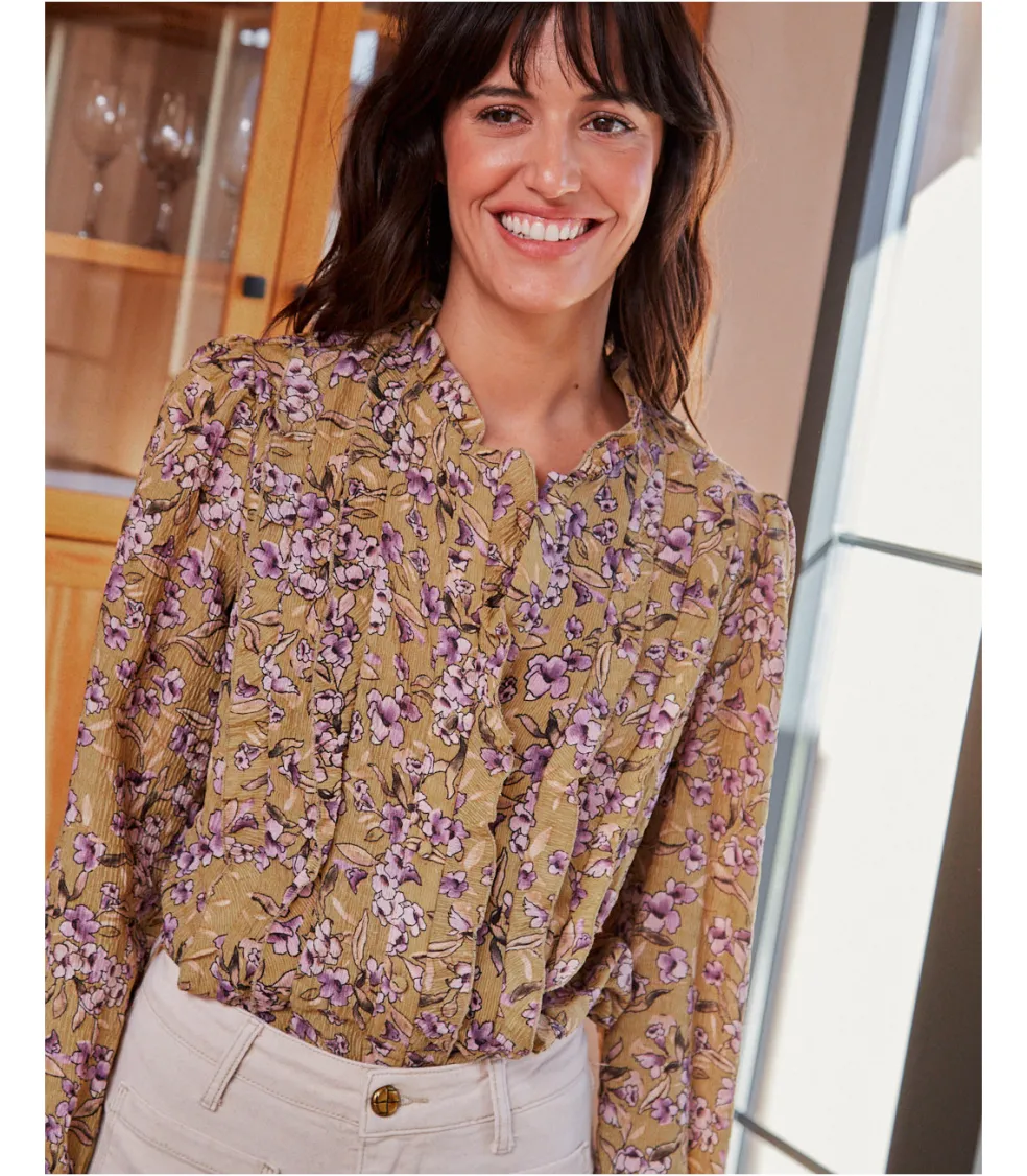 Blusa Volantes Berenice