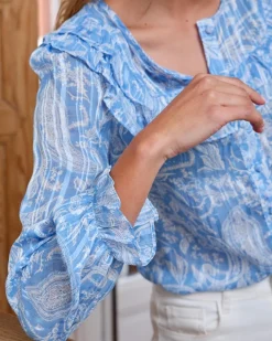 Blusa Volantes Gabrielle