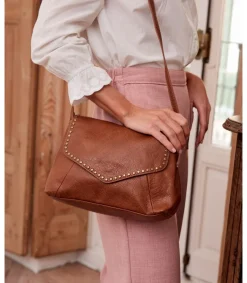 Bolso Solapa Tachas
