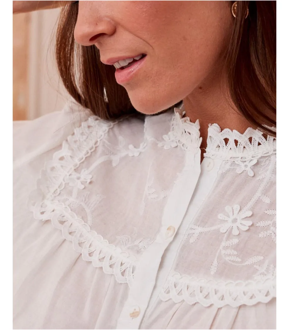 Camisa Bordados Herminia
