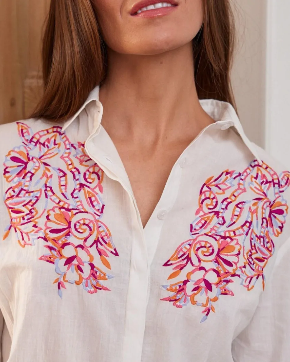 Camisa Bordados Kathia