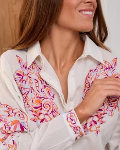 Camisa Bordados Kathia