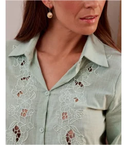 Camisa Bordados Priscilia