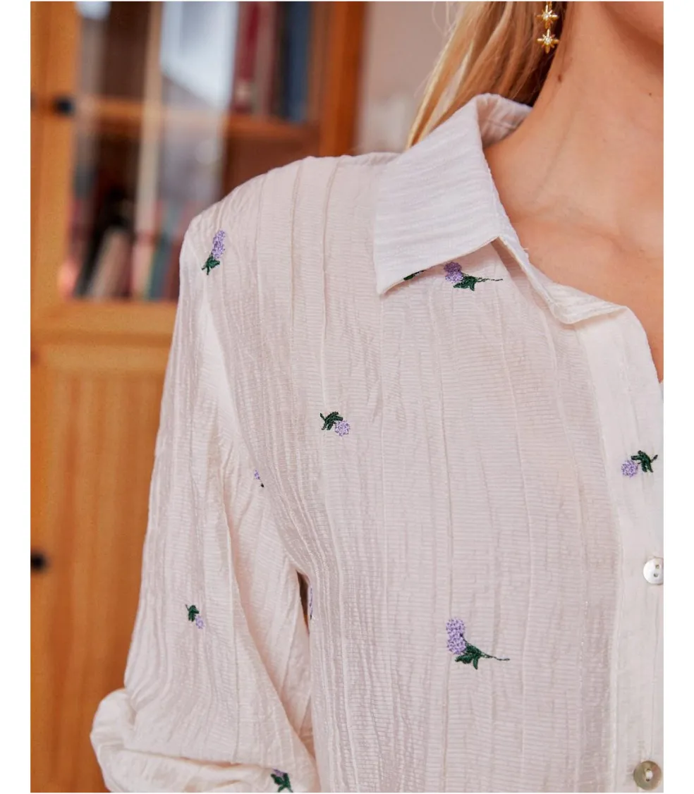 Camisa Flores Silda
