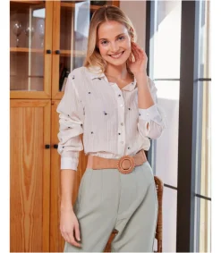 Camisa Flores Silda