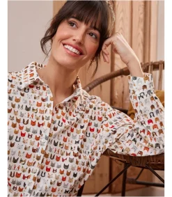 Camisa Gatos Caterina