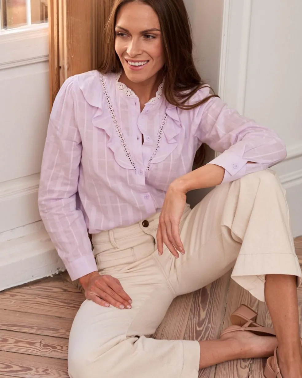 Camisa Volante Lilia