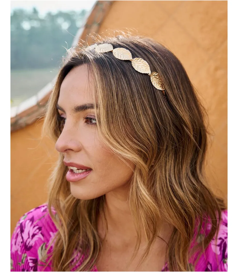 Diadema Hojas Grandia