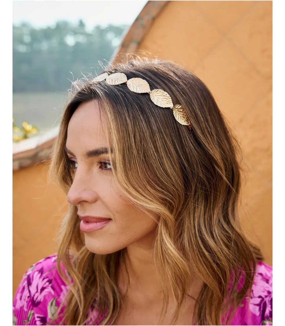Diadema Hojas Grandia