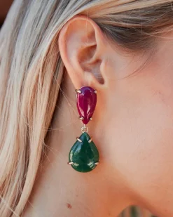 Pendientes Carey Bicoly