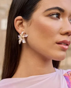 Pendientes Flor
