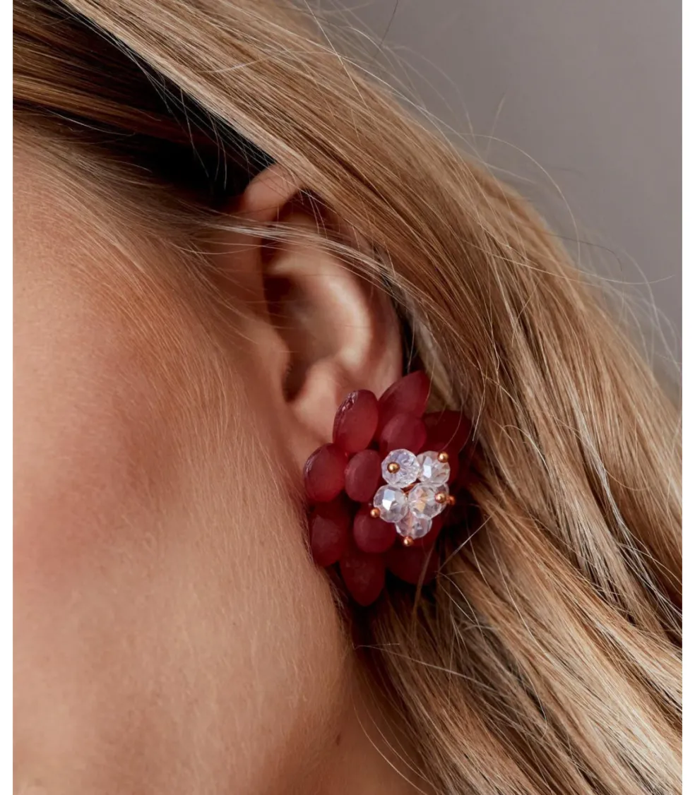 Pendientes Flor Boliras