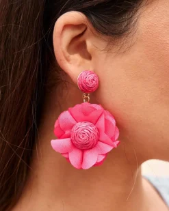 Pendientes Fucsia Amanda