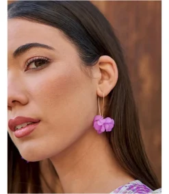 Pendientes Largos Flor