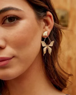 Pendientes Mariposa Mariela