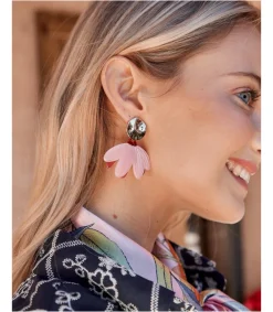 Pendientes Petalo Rosaura