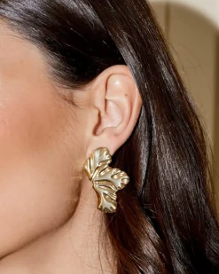 Pendientes Semihoja Hannia
