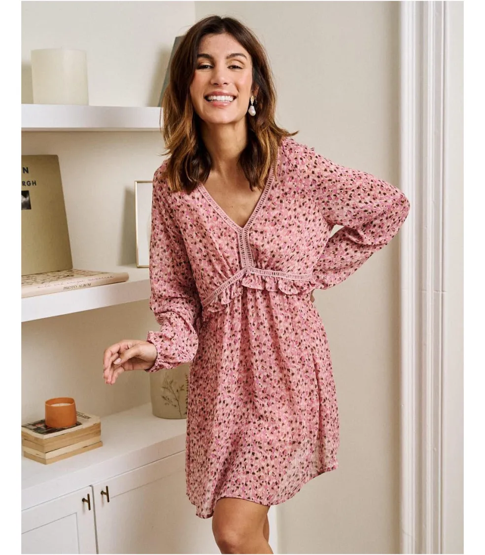 Vestido Corto Mangu