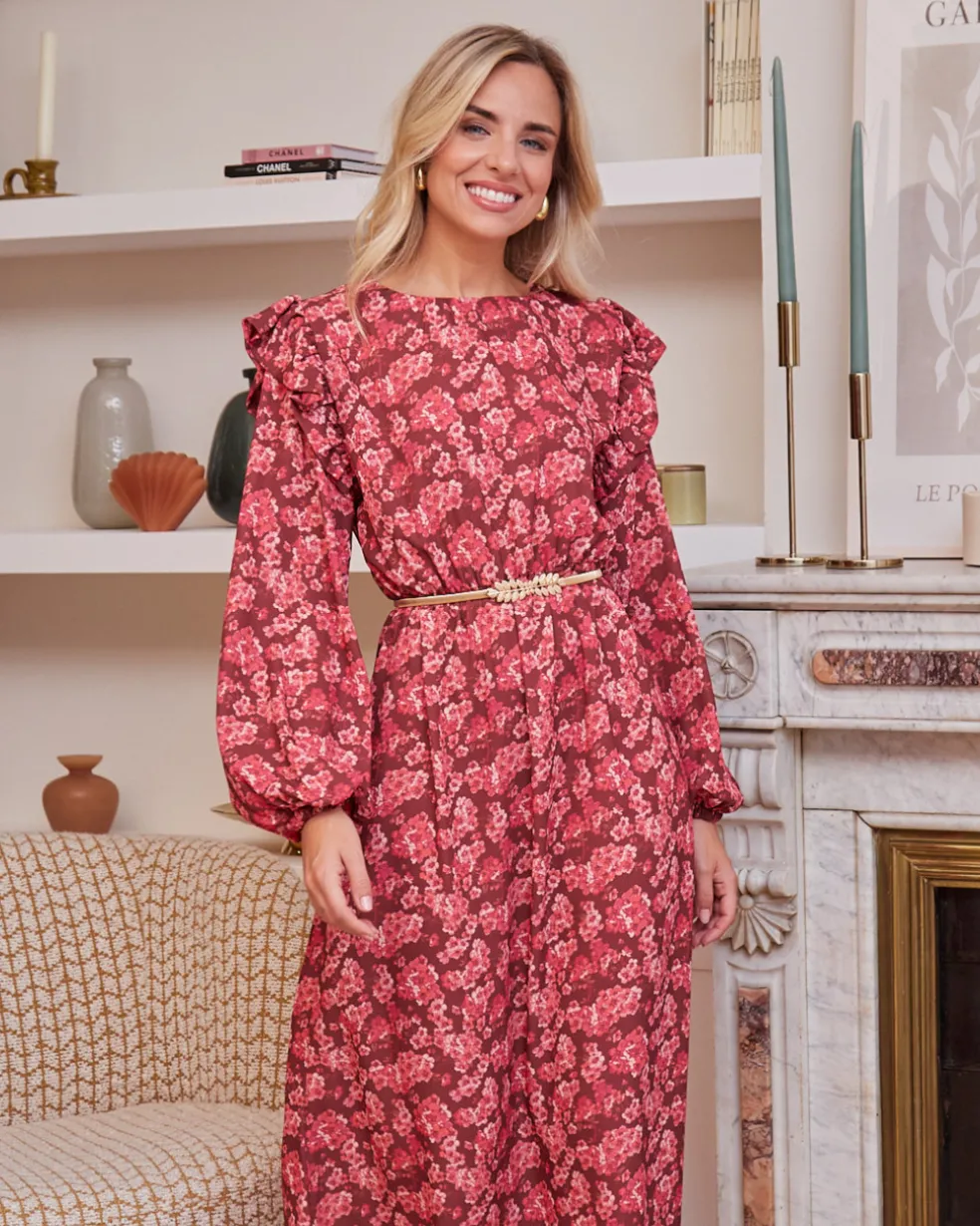 Vestido Flores Aide