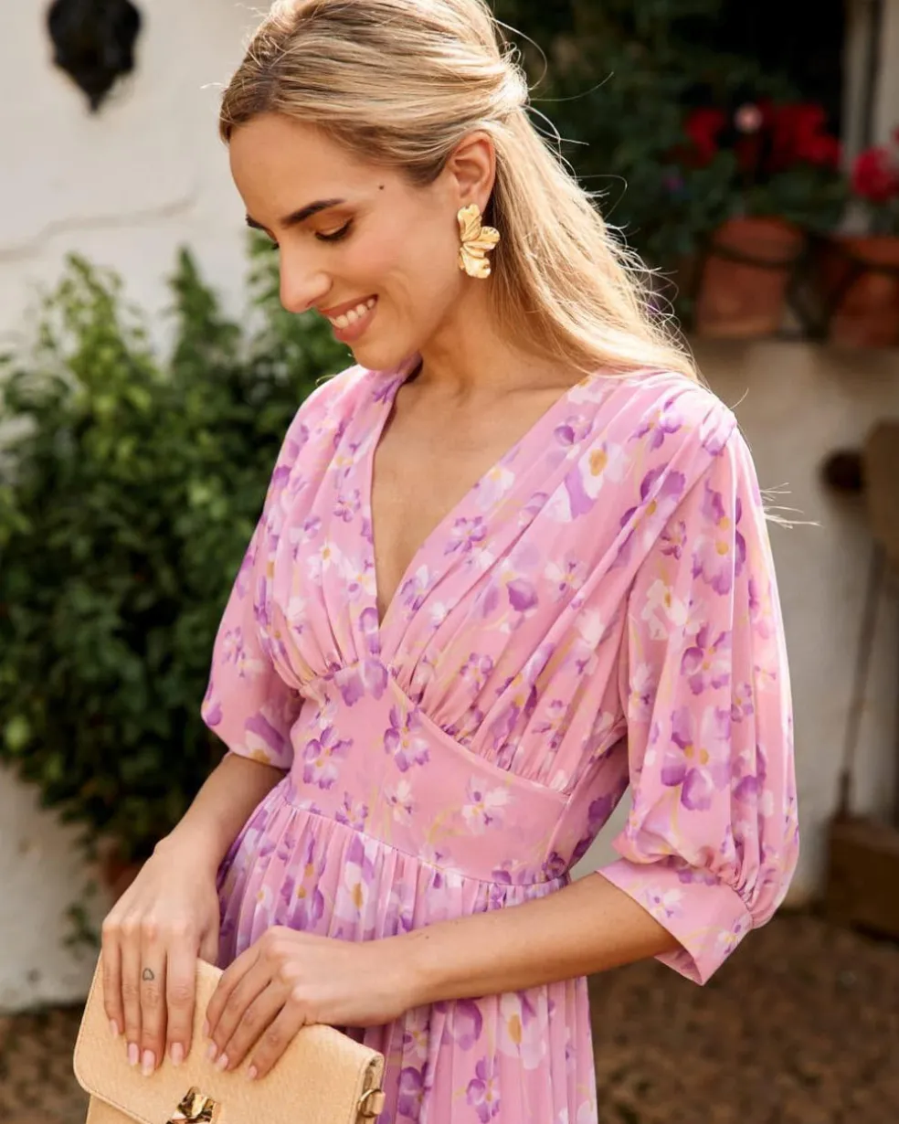 Vestido Flores Alba