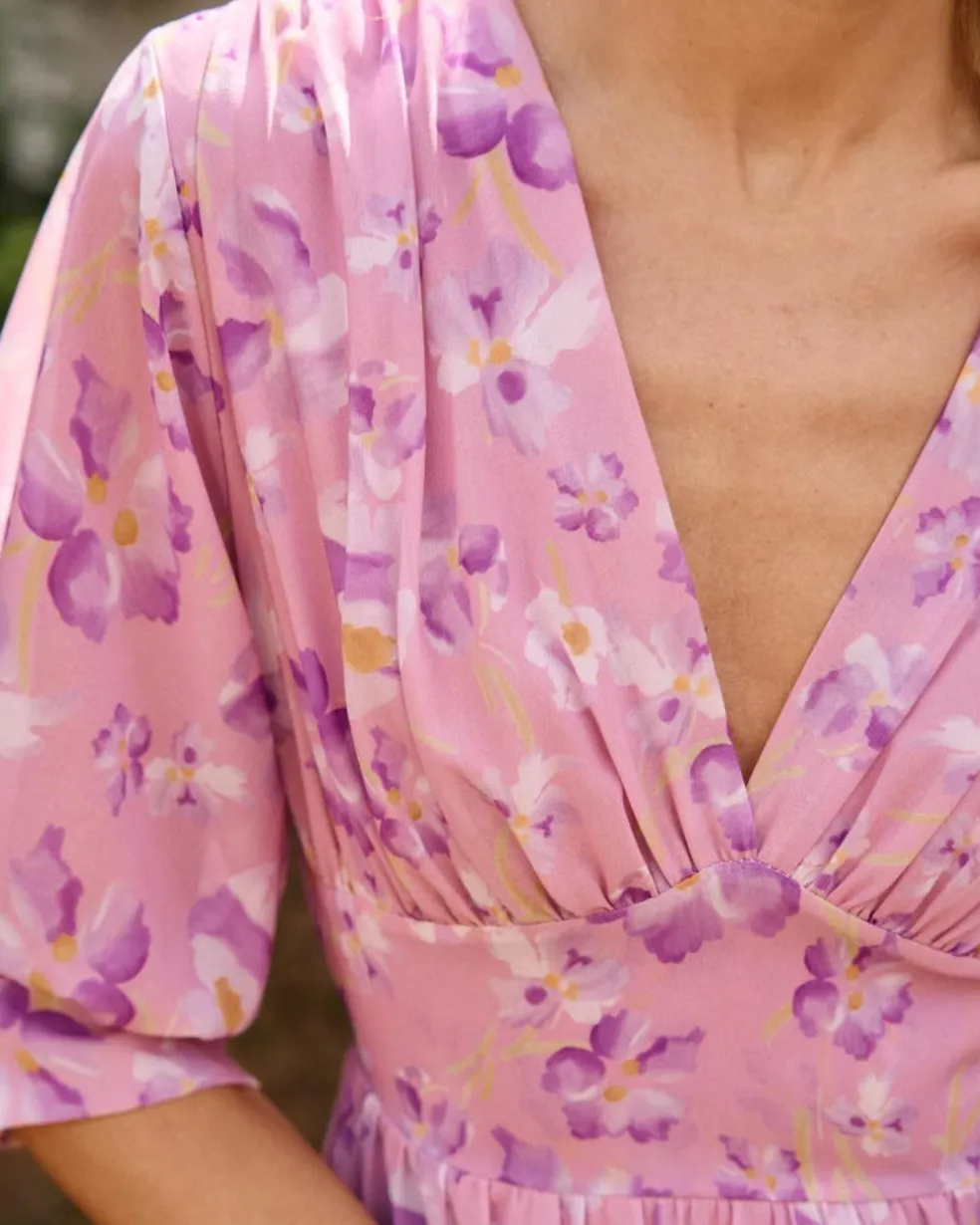Vestido Flores Alba