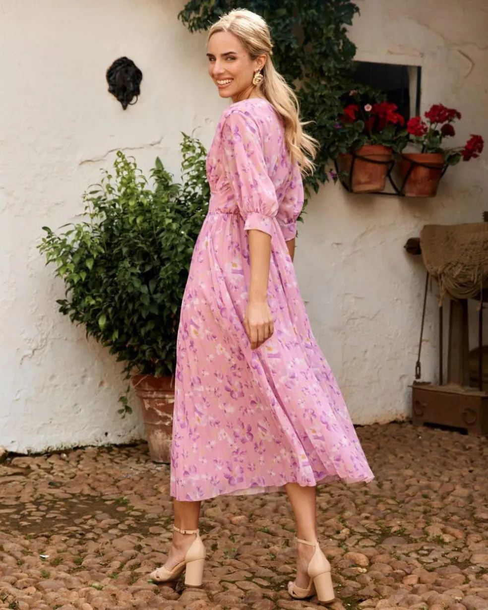 Vestido Flores Alba