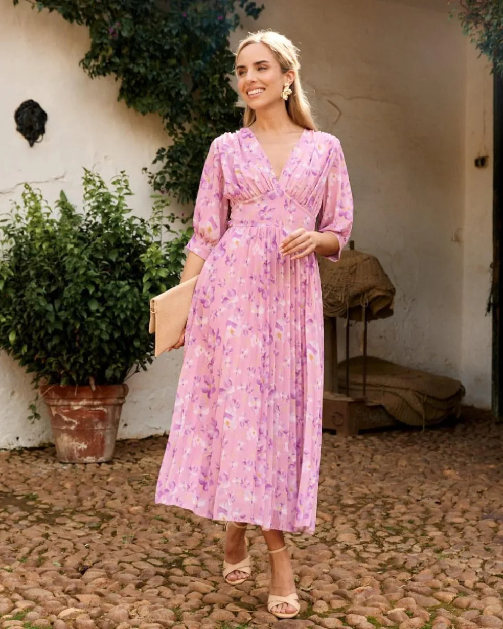 Vestido Flores Alba