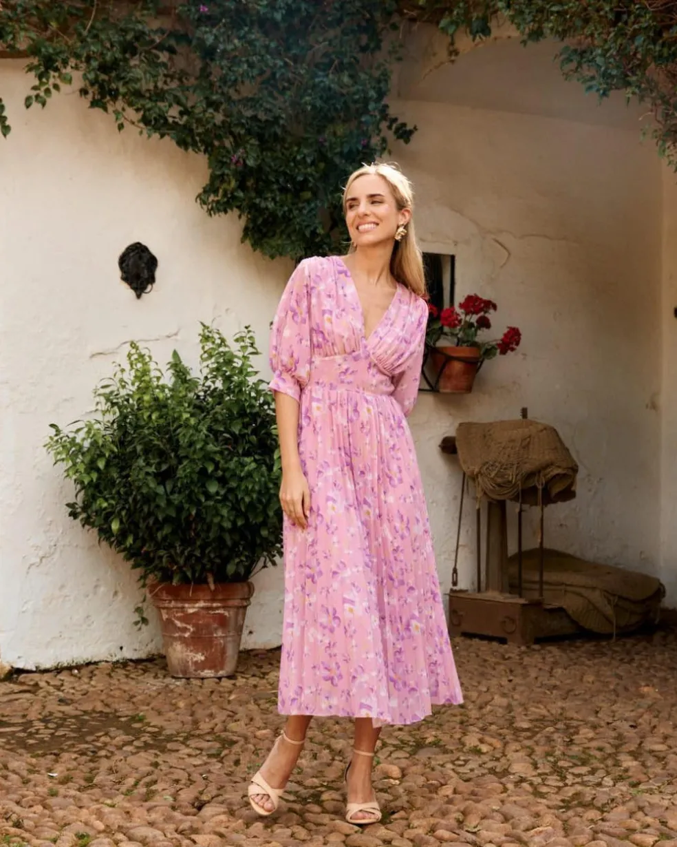 Vestido Flores Alba