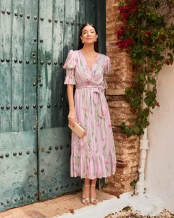 Vestido Flores Albertia