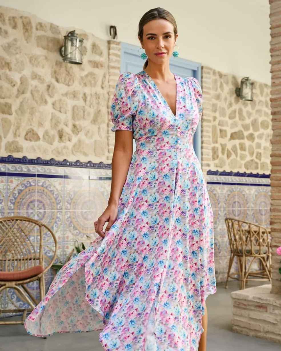 Vestido Flores Madison