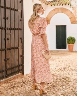 Vestido Flores Opera