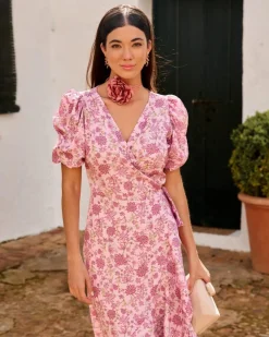 Vestido Flores Rubiera