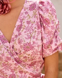 Vestido Flores Rubiera