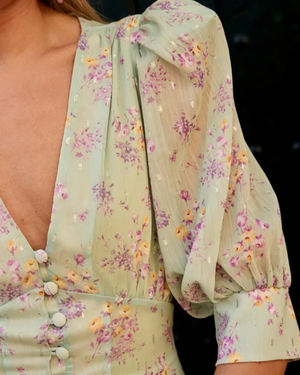 Vestido Flores Sinza